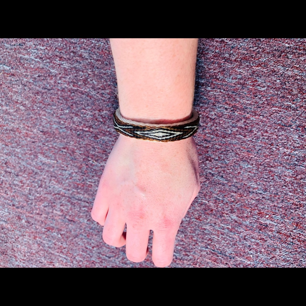 Horsehair bracelet